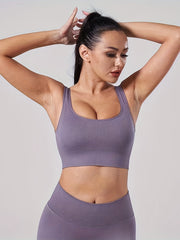 High Stretch Sports Bra for Fitness Running and Yoga