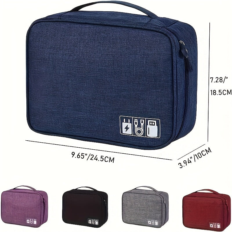 1pc Storage Organizer Travel Universal Cable Organizer Bag Storage Case