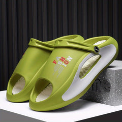 Men's Durable Pillow Sandals Non Slip Beach Shoes