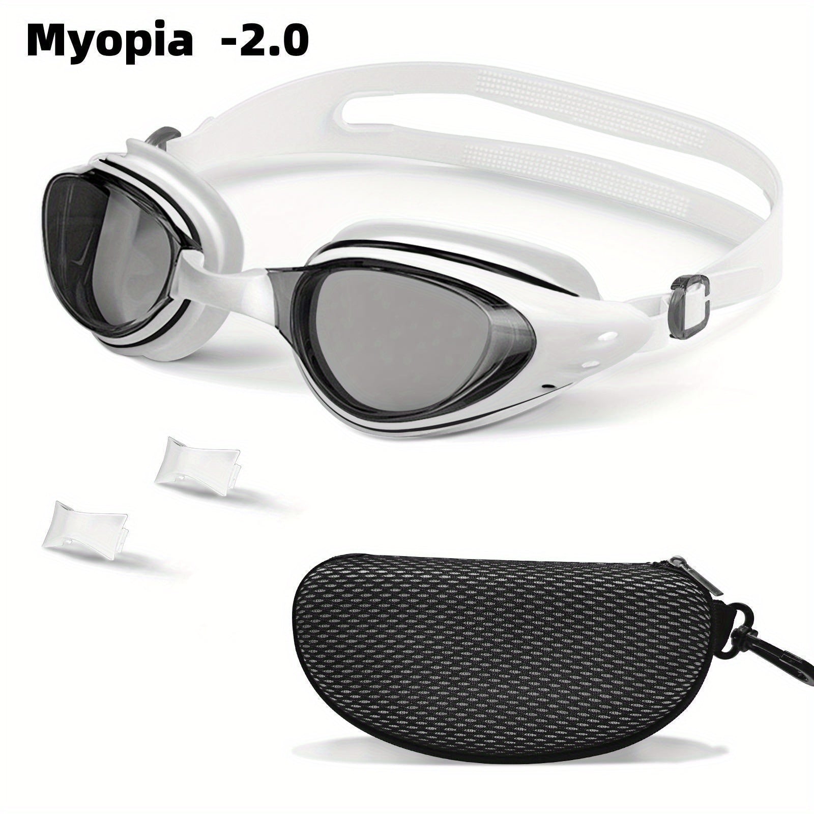 UV Protection Anti Fog Goggles for Nearsighted Swimmers