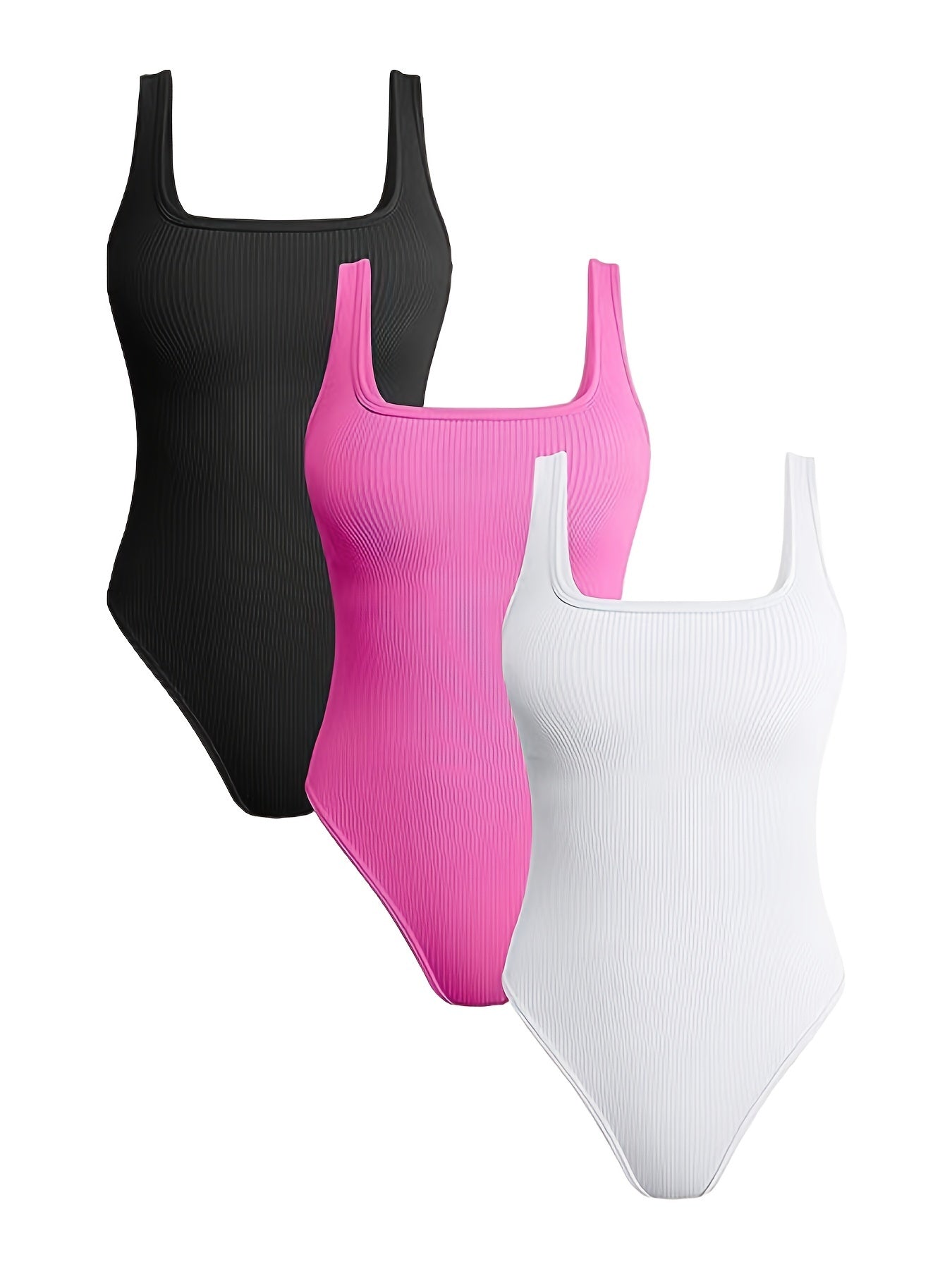 Square Neck Tight Suspender Jumpsuits Sports Fitness Yoga Running