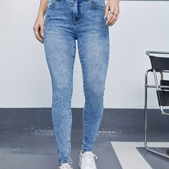 High Waist Skinny Jeans Women's Denim Pants
