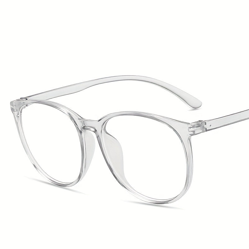 Retro Round Frame Anti Light Eyeglasses