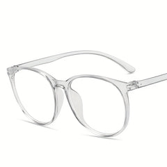 Retro Round Frame Anti Light Eyeglasses
