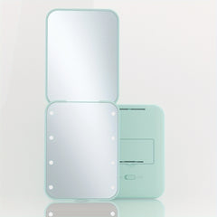 LED Compact Travel Makeup Mirror 1X 3X Magnification