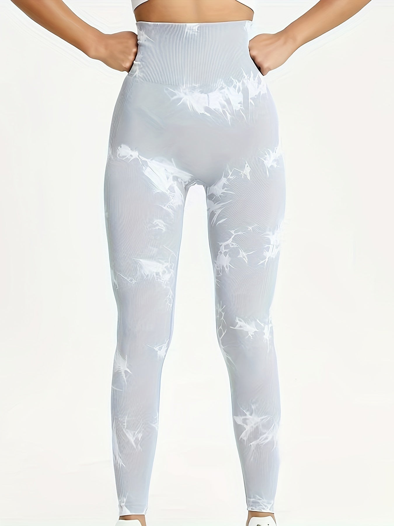 Tie Dye High Waist Tummy Control Fitness Pants