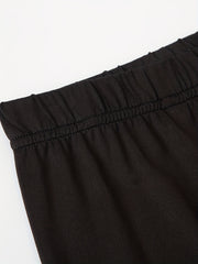 Casual Two piece Set Crew Neck Short Sleeve Tee & Slim Shorts