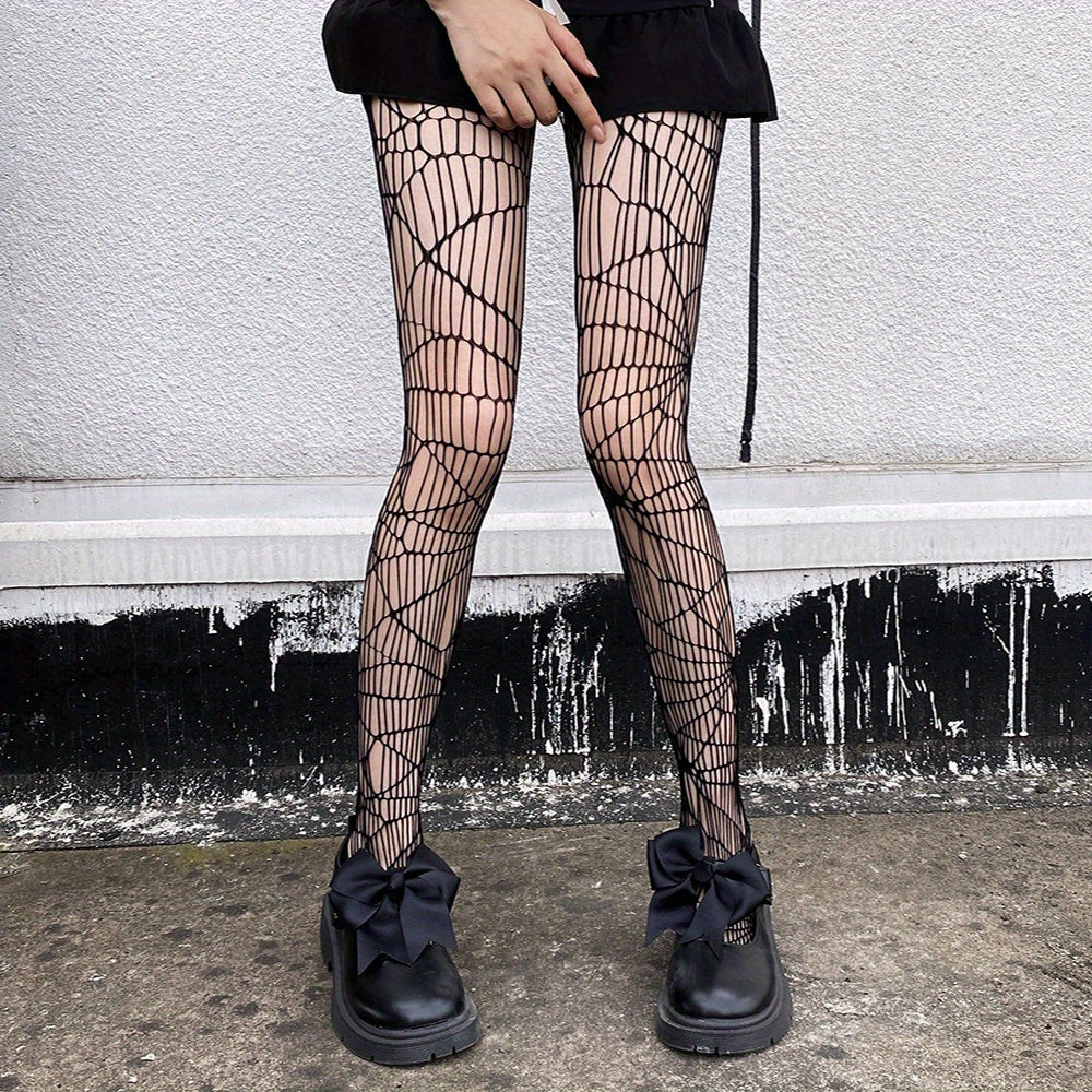 Fishnet Tights High Waist Mesh Pantyhose Women's Stockings