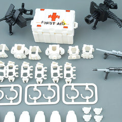 Military Building Block Accessories - Weapon Sets, Helmets, Camouflage