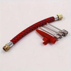 Basketball Football Rugby Balloon Pump Air Needle Set