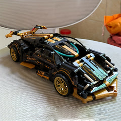1330pcs Car Model Building Blocks Set ABS Plastic Toy