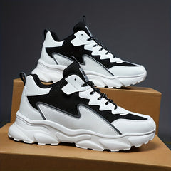 Men's Breathable Chunky Sneakers For Jogging Gym