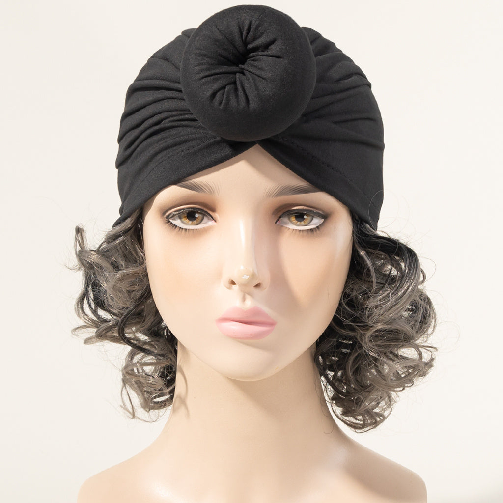 Women's Casual Solid Turban Hat Comfortable Classic Accessories Hat