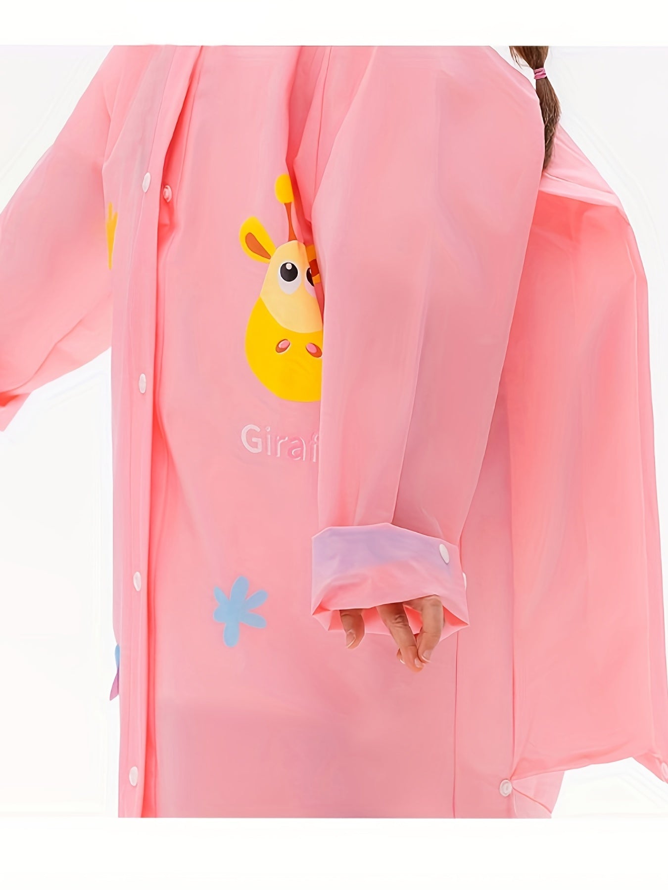 Waterproof Animal Poncho for Toddler Girls