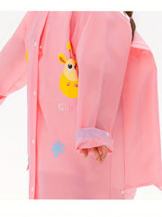 Waterproof Animal Poncho for Toddler Girls