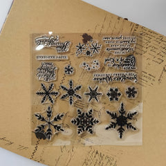 1pc Snowflakes Metal Cutting Dies or Stamps Set for Greeting Card Scrapbooking