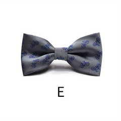 Plaid Pattern Bow Tie for Boys Kids