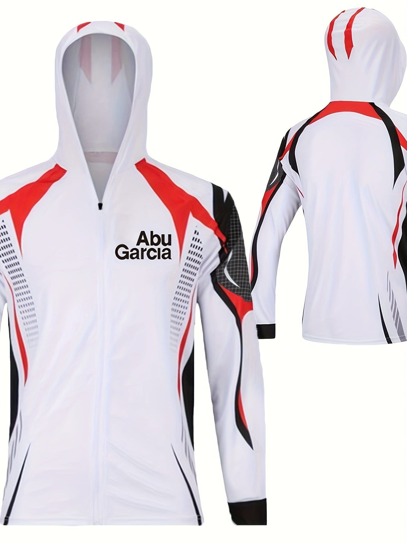 Men's Outdoor Fishing Hooded Anti UV Sun Protection Jersey