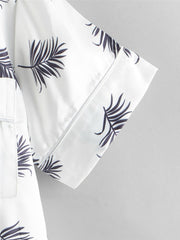 2pcs Boys Short Sleeve & Shorts Loungewear
