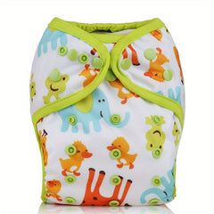 Waterproof Reusable Cloth Diaper Cover for 3-15kg Babies