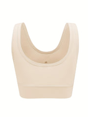 Seamless Wireless Sports Bra Breathable Running Tank Bra