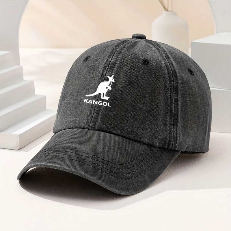 Animal Embroidery Baseball Cap Casual Sports Sun Hat for Women & Men