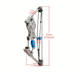 Stainless Steel Mini Bow Decompression Toy for Outdoor Activities