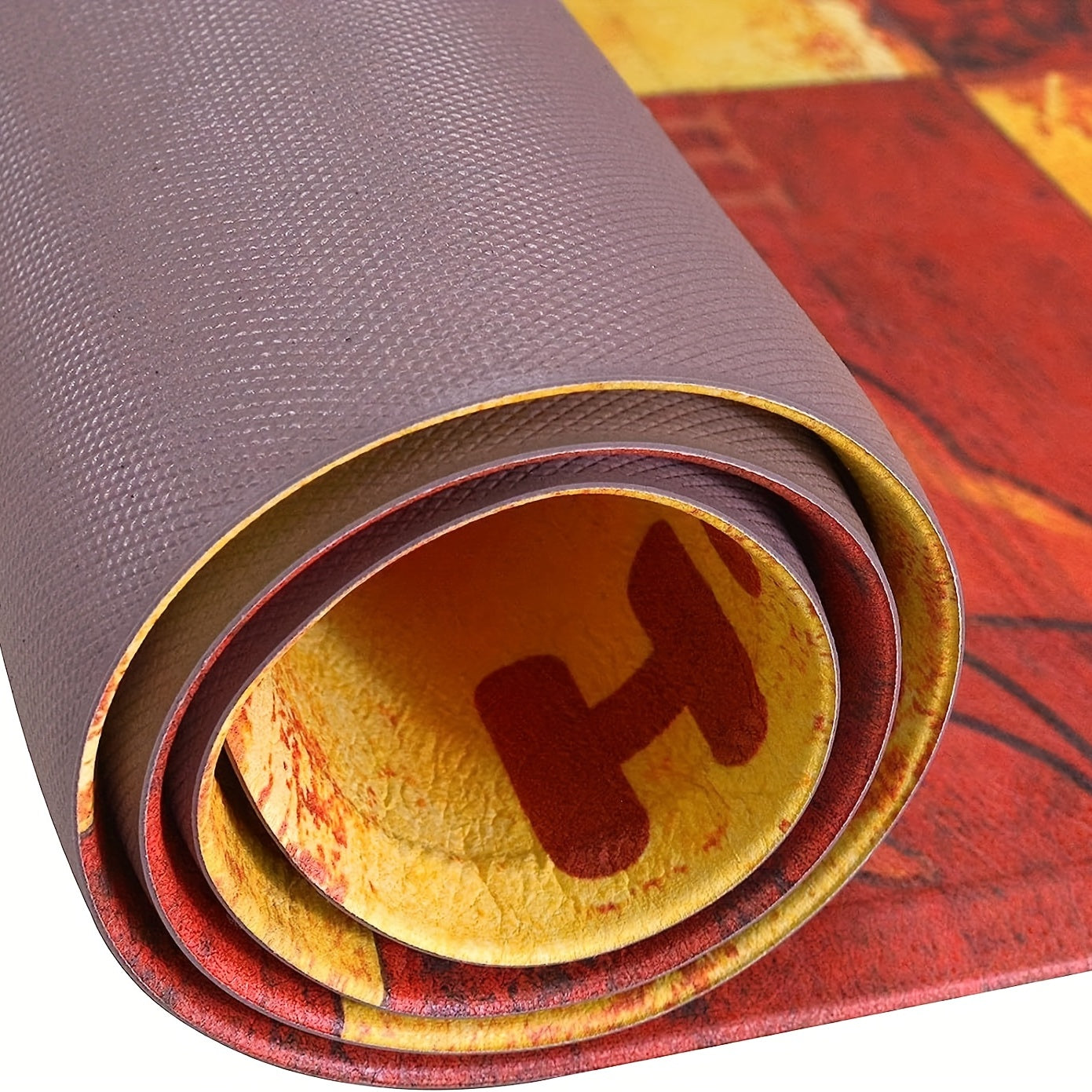 Thick Cushioned Kitchen Floor Mat 15mm Anti Fatigue Waterproof Non Slip