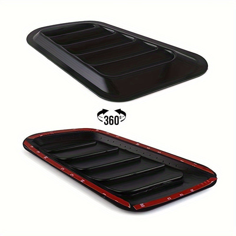 Carbon Fiber Car Air Flow Intake Vent Cover Sticker Decal