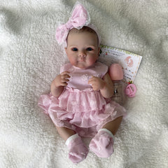Bettie Full Body Vinyl Reborn Dolls 3D Painted Bebe Reborn Dolls
