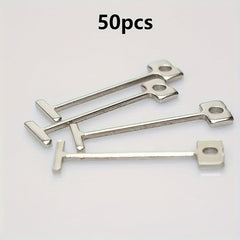 Reusable Tile Leveling System Kit with Steel Needle, Wrench - 101pcs - PRO & DIY