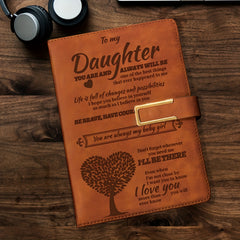 Engraved Bible Verse Journal Daughter Gift, A5 Notebook Religious