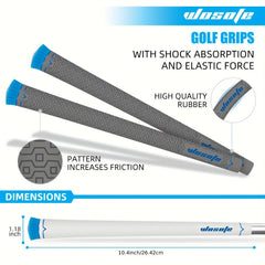Durable Golf Rubber Putter Grips - Shockproof Training Accessory