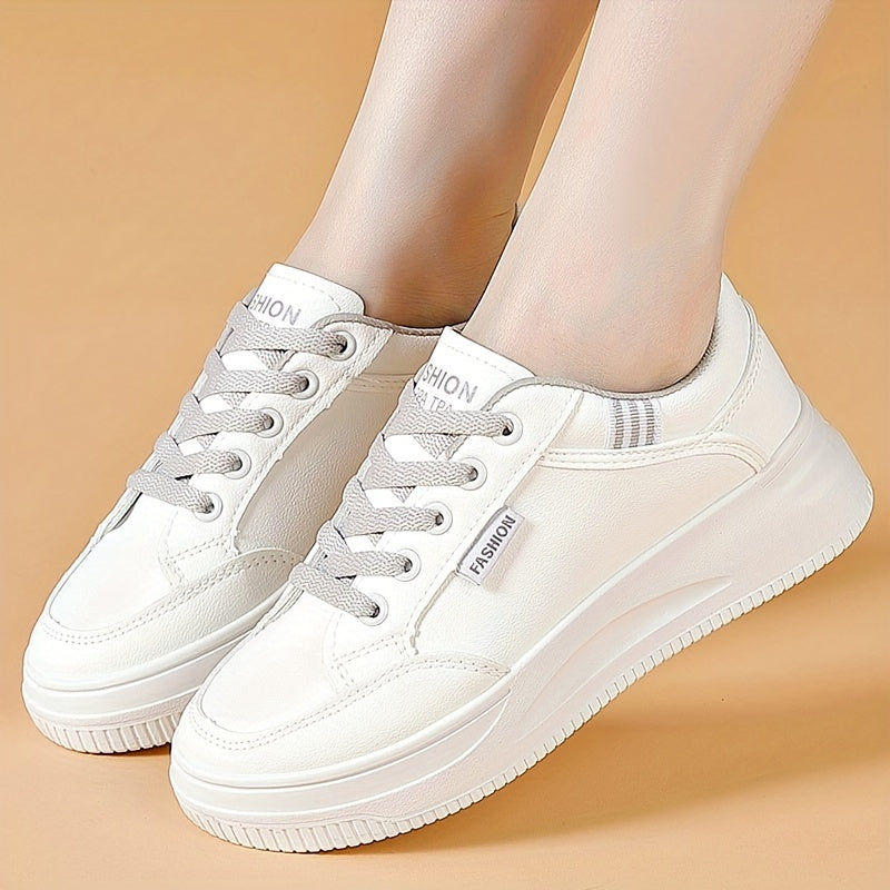 Women's Casual Low Top Lace Up Sneakers