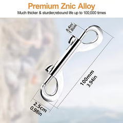 316 Stainless Steel Double Ended Bolt Buckle Hook Clips