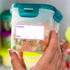 10pcs Multicolor Removable Food Date Marker Label