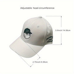 Adjustable Golf Hat Lightweight Breathable Outdoor Hat