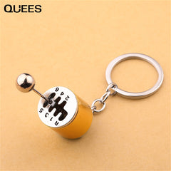 Creative Car Gear Keychain Pendant Metal Key Chain Ornament