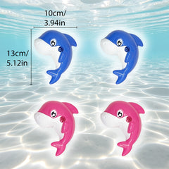 Dolphin Diving Ring Pool - Family Entertainment Pool Party Toy