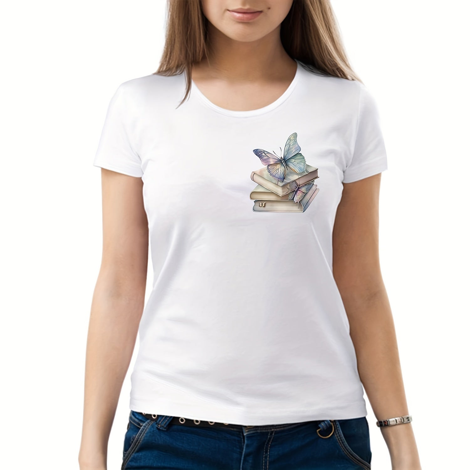 4pcs Butterfly Cat Dragon Iron-On Sublimation Patches