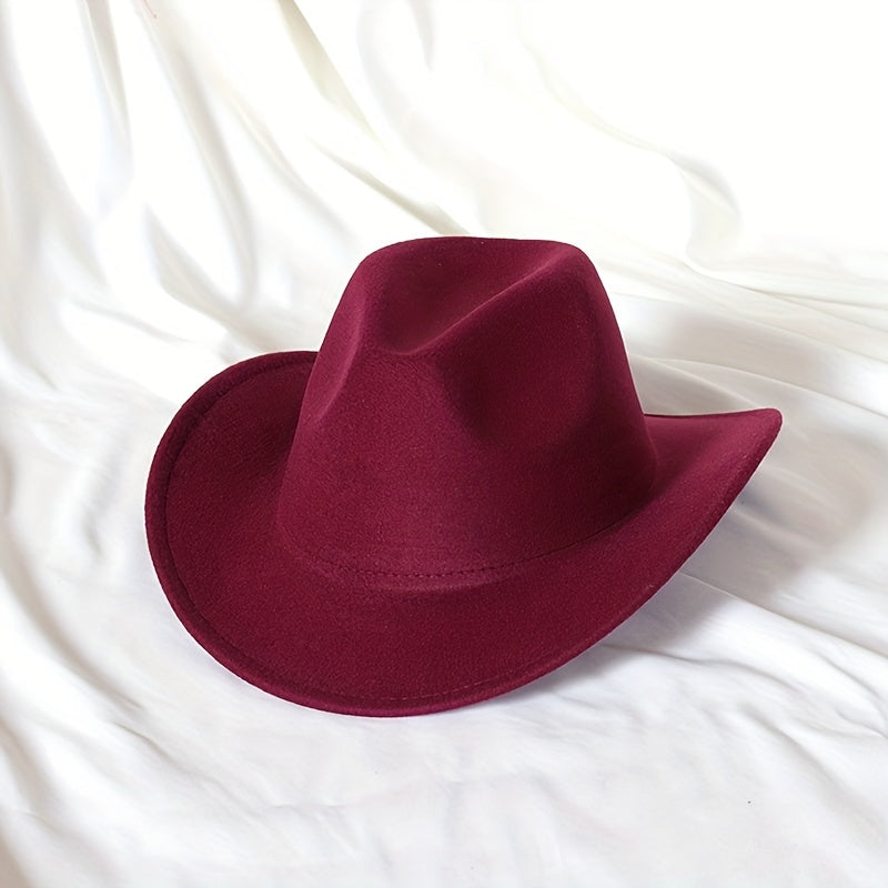 Wide Brim Sun Hat Western Cowboy Hats Jazz Trilby Hat