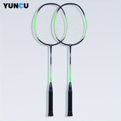 YUNCU Light Badminton Racket Set Carbon Fiber & Aluminum Alloy