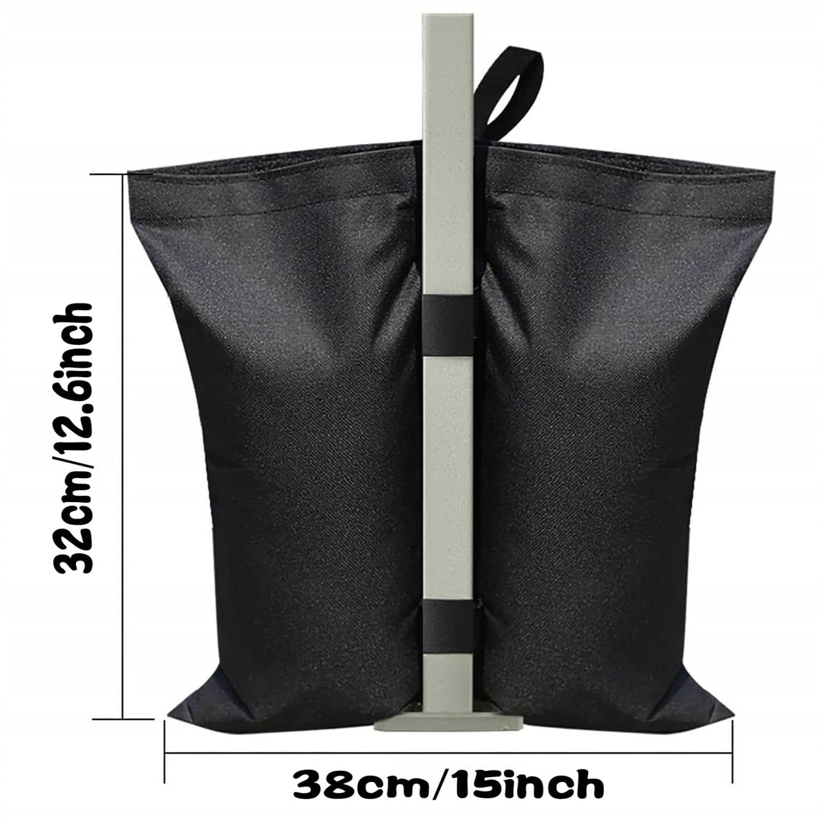 4pcs Counterweight Sandbags Canopy Umbrella Base Anti Collapse Tent Fixed Sandba