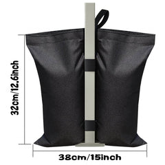 4pcs Counterweight Sandbags Canopy Umbrella Base Anti Collapse Tent Fixed Sandba