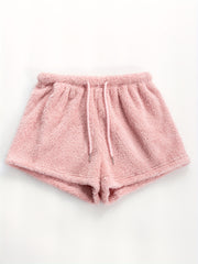 Soft & Comfy Lace Up Shorts Women's Sleepwear