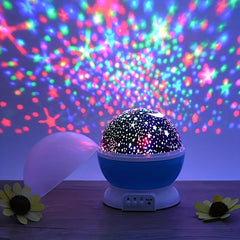 USB Star and Moon Projector for Bedroom and Living Room