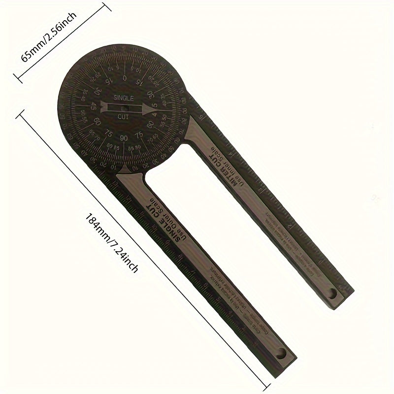Precision Miter Angle Finder Protractor for Carpenter Plumber