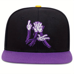 Anime Embroidery Unisex Baseball Cap Hip Hop Snapback Hat Adjustable