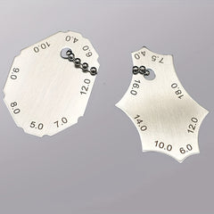 Stainless Steel Fillet Gage Right Angle Seam Pocket Gage