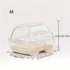 Convenient Hamster Bathroom Car Shaped Small Pet Toilet Bathtub